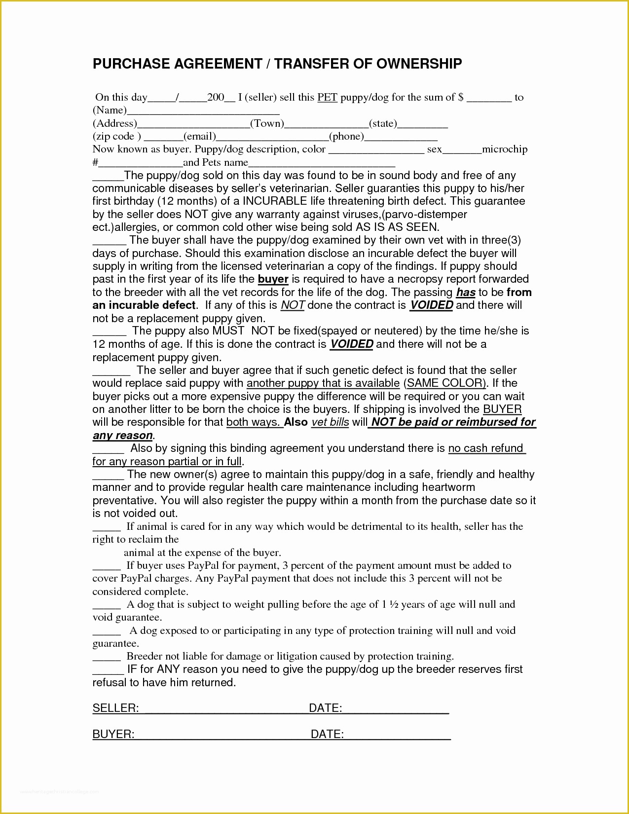 Real Estate Sales Agreement Template Free Of for Sale by Owner Purchase Agreement