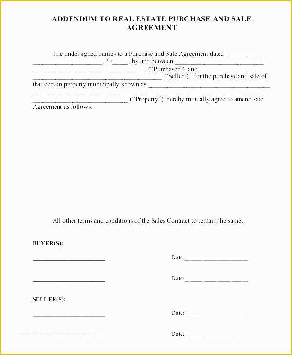 Real Estate Sales Agreement Template Free Of Sales Contract Template Free Word Documents Download