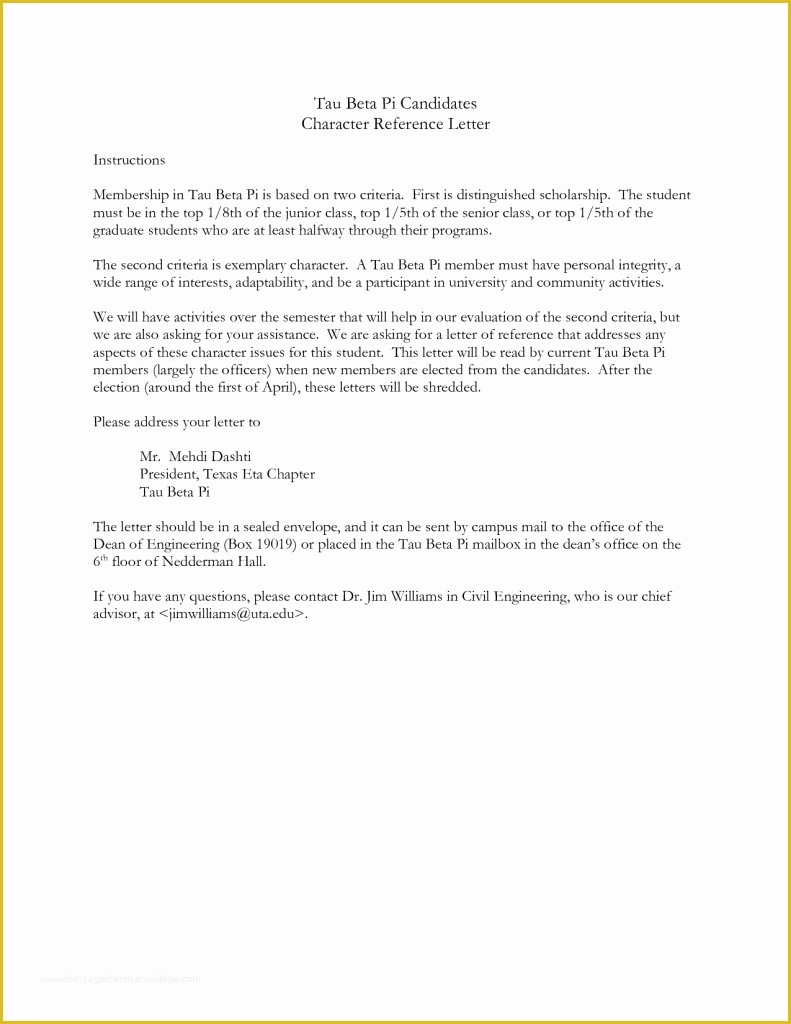 Reference Letter Template Free Of Personal Re Mendation Letter Letter Trakore Document