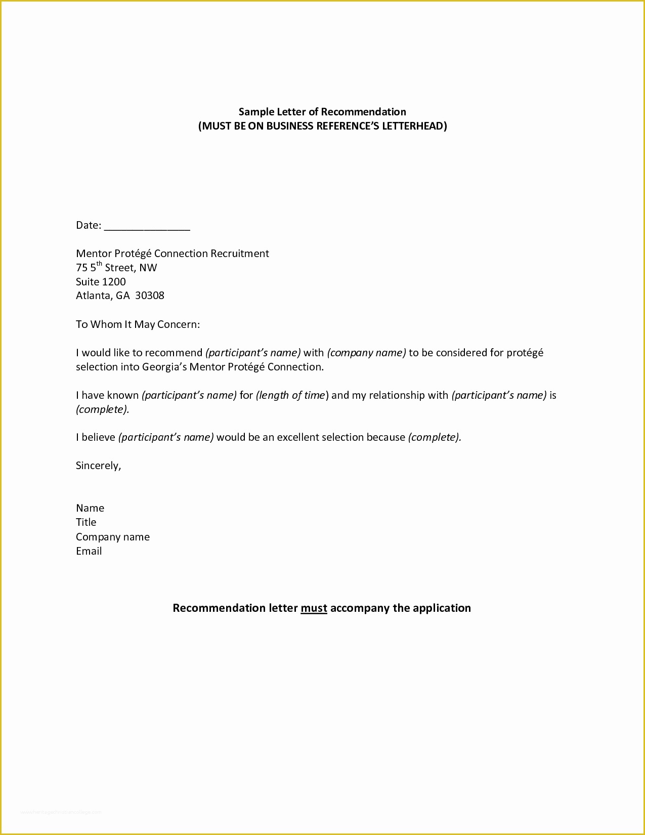 Reference Letter Template Free Of Professional Reference Sample Re Mendation Letter Jos