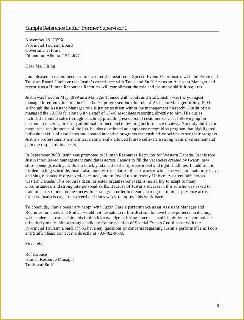 Reference Letter Template Free Of Template Employment Re Mendation Letter Template