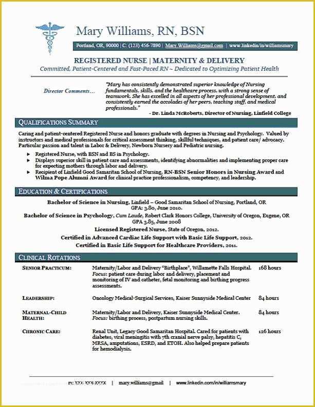 Registered Nurse Resume Template Free Of Clinical Experience On Nursing Resume Google Search