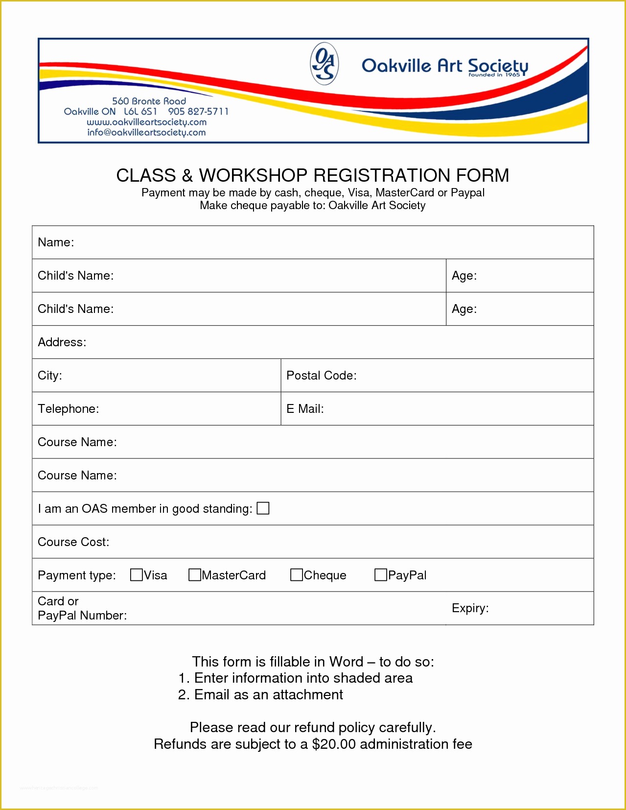 Registration form Template Free Download Of 5 form Templates Word