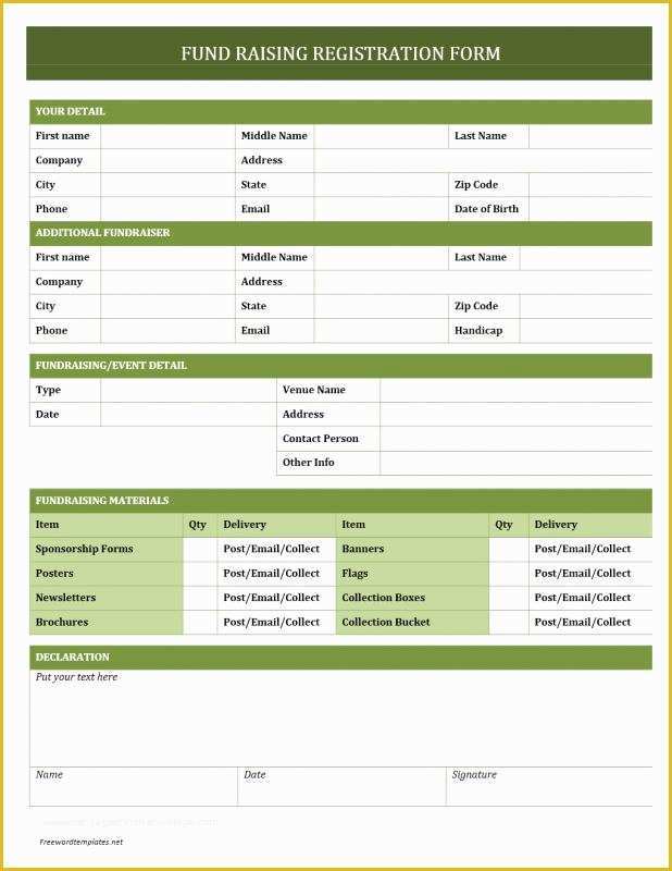 Registration form Template Free Download Of Registration form Template