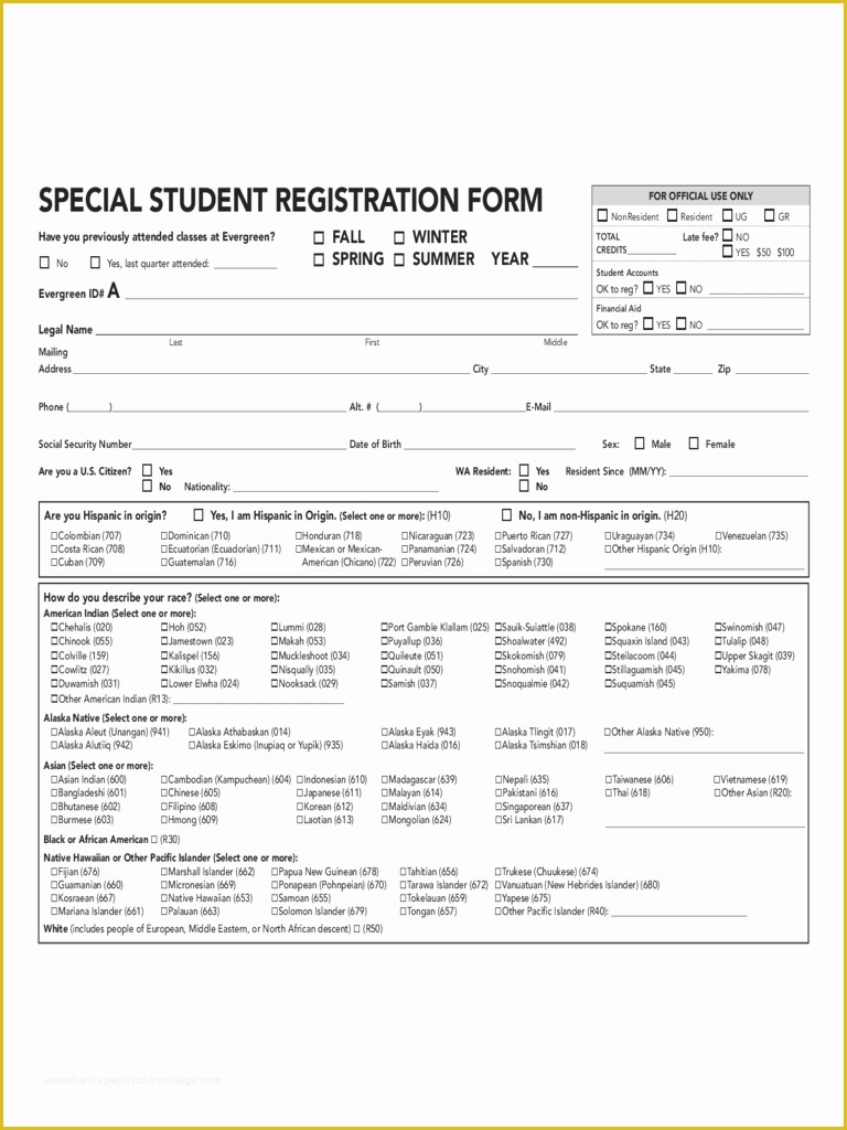 Registration form Template Free Download Of Student Registration form 5 Free Templates In Pdf Word