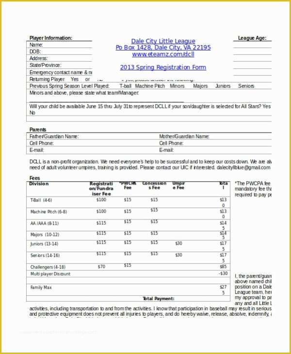 Registration form Template Free Download Of Student Registration form Template Free Download