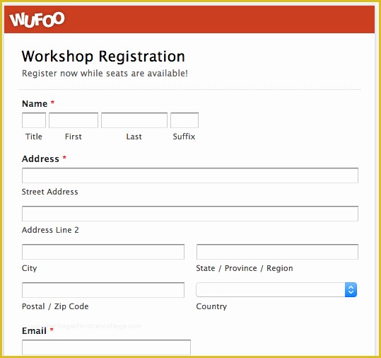 Registration form Template Free Download Of top 5 event Registration form Templates