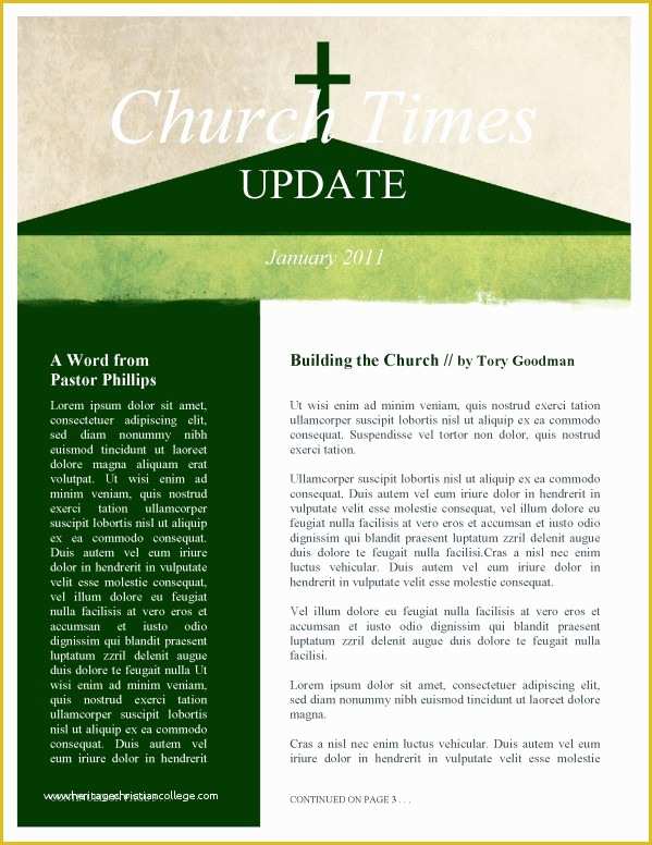 Religious Newsletter Templates Free Of Beautiful Edit Ready Church Newsletters and Newsletter