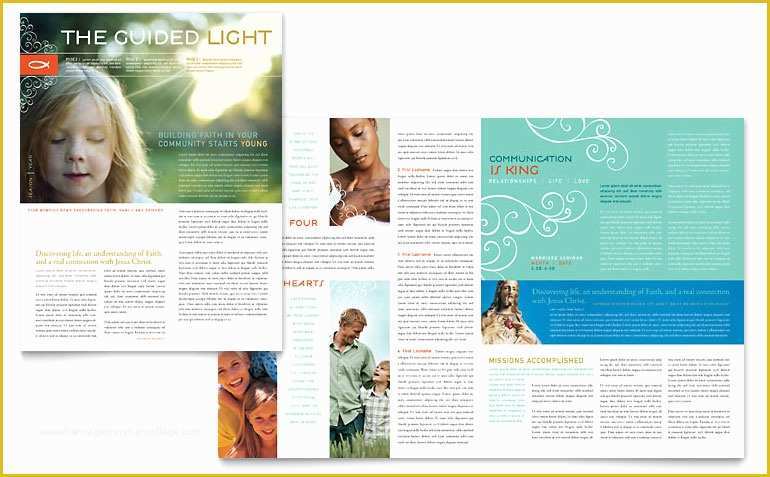 Religious Newsletter Templates Free Of Christian Church Religious Newsletter Template Word