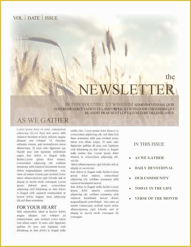 religious-newsletter-templates-free-of-munity-church-newsletter