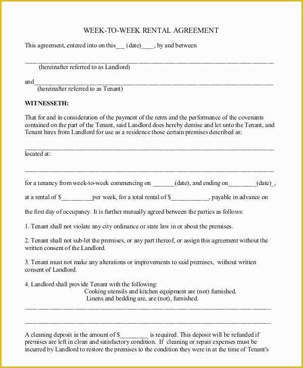 Rental Lease Template Free Download Of Free Rental Agreement Template 20 Free Word Pdf