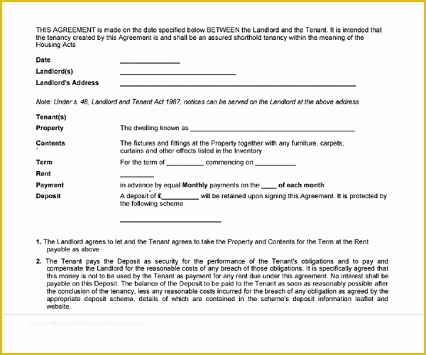 Rental Lease Template Free Download Of is It Possible to Get Tenancy Agreement form Free Download
