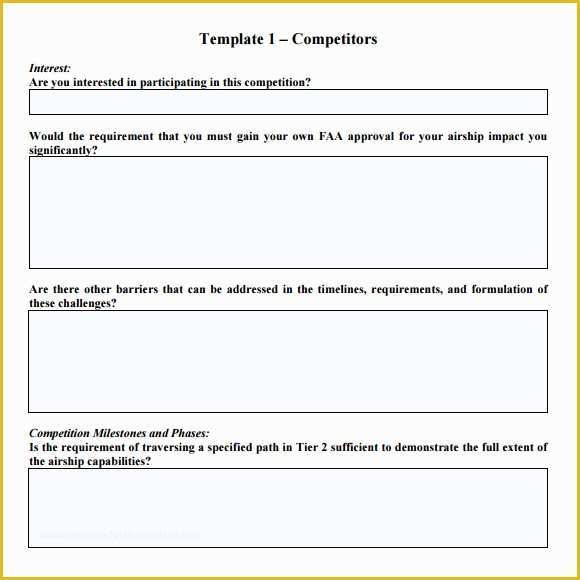 Response to Rfp Template Free Of 9 Rfp Response Templates for Free Download