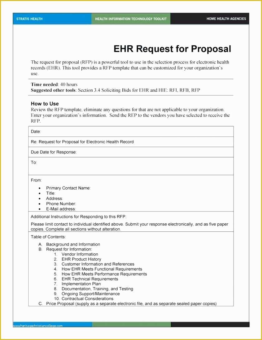 Response to Rfp Template Free Of Template Rfi Template Word
