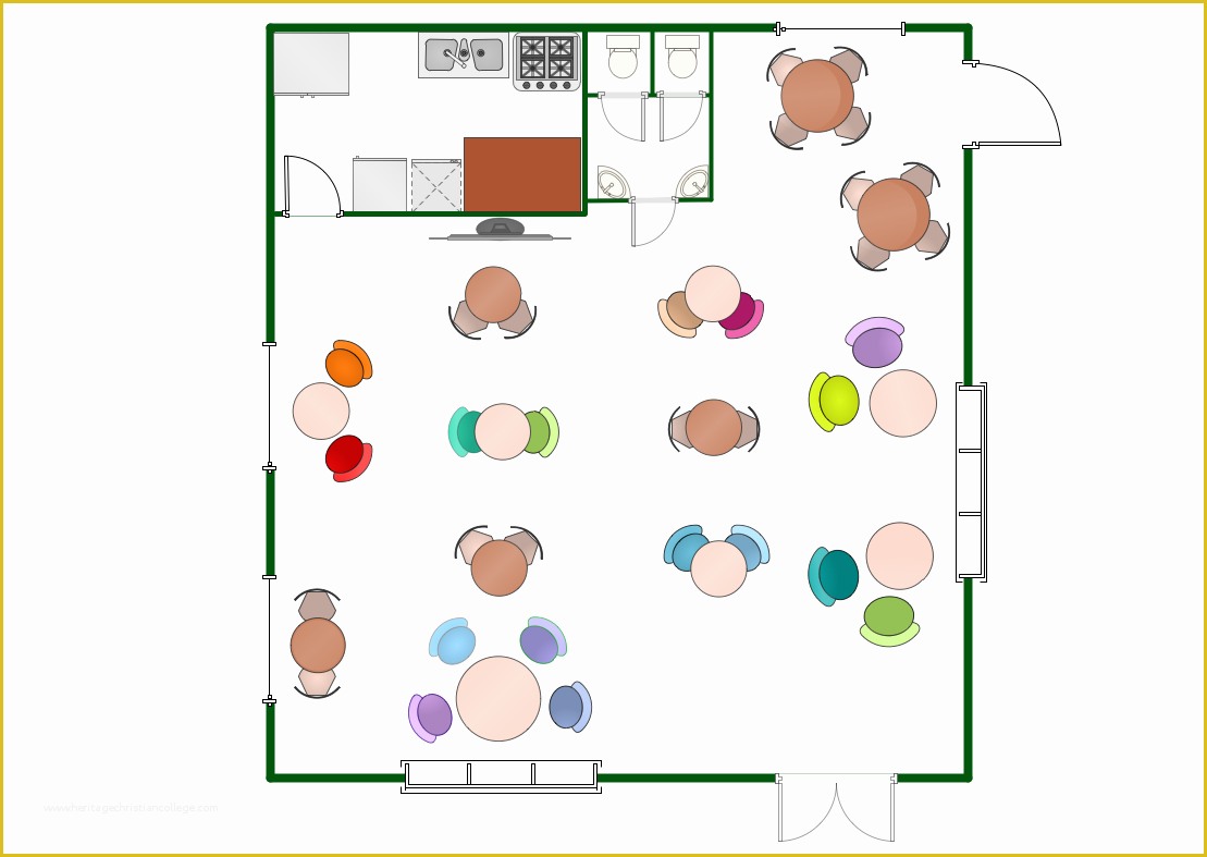 Restaurant Floor Plan Template Free Of Restaurant Floor Plan