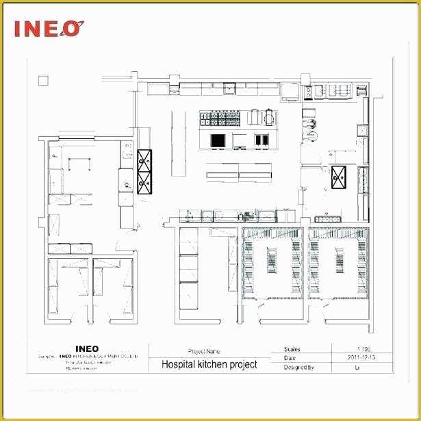 Restaurant Floor Plan Template Free Of Restaurant Kitchen Floor Plan Kitchen Templates for Floor