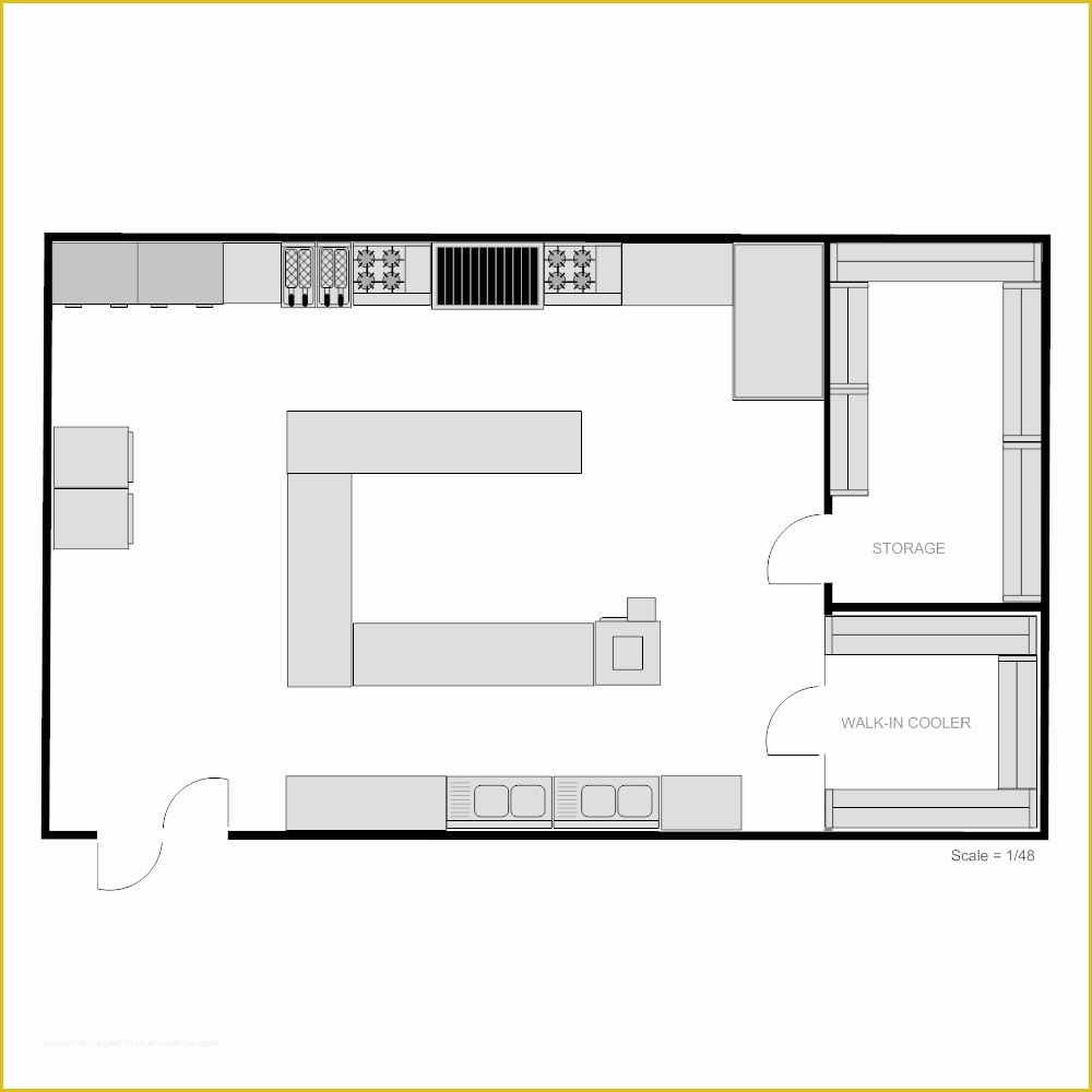 Restaurant Floor Plan Template Free Of Restaurant Kitchen Floor Plan