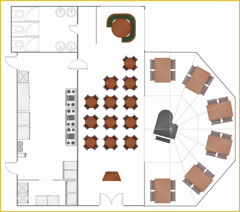 Restaurant Floor Plan Template Free Of Restaurant Layouts