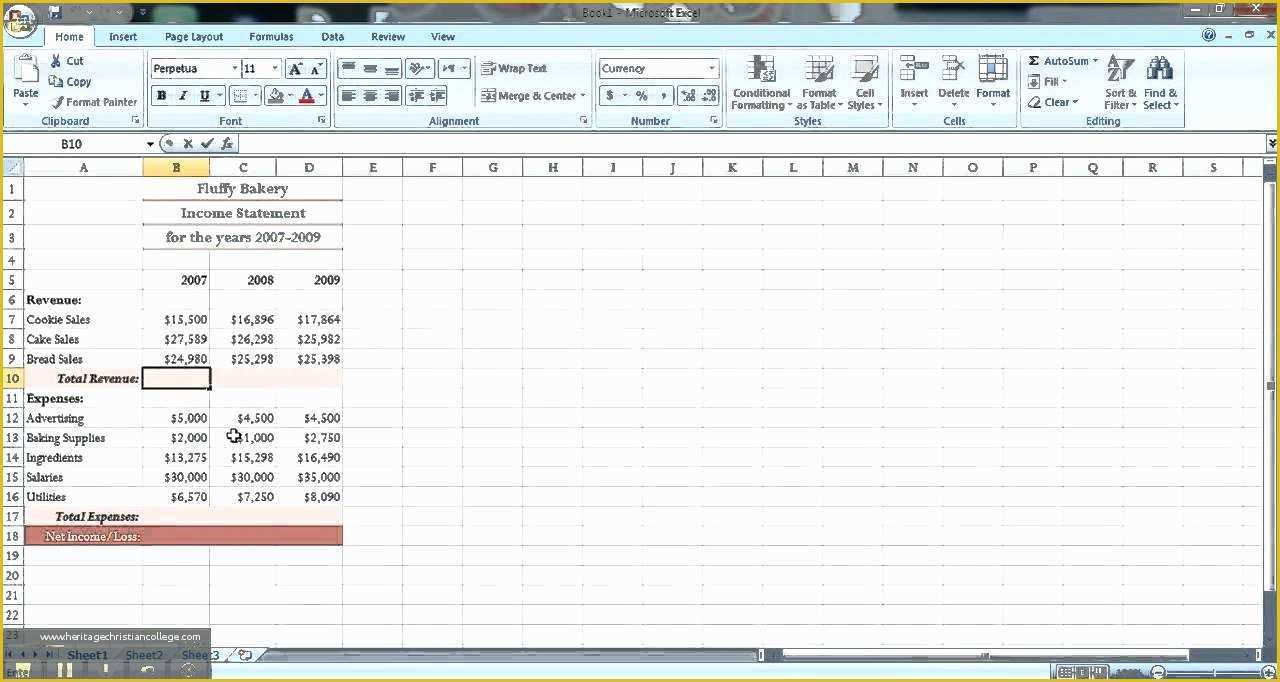 Restaurant Profit and Loss Statement Excel Template Free Of Template Monthly Profit and Loss Statement Template