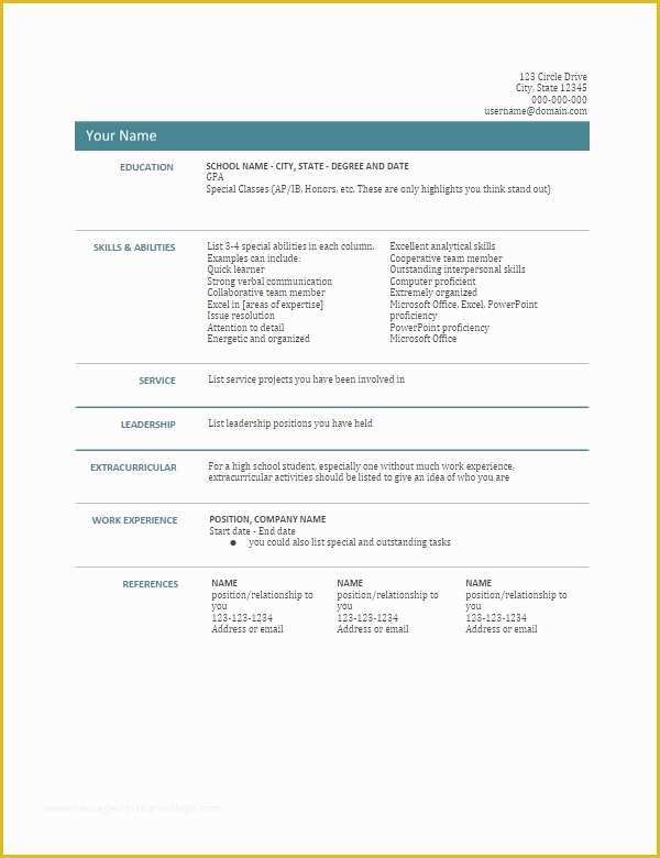 Resume Templates Google Docs Free Of Google Docs Resume Template