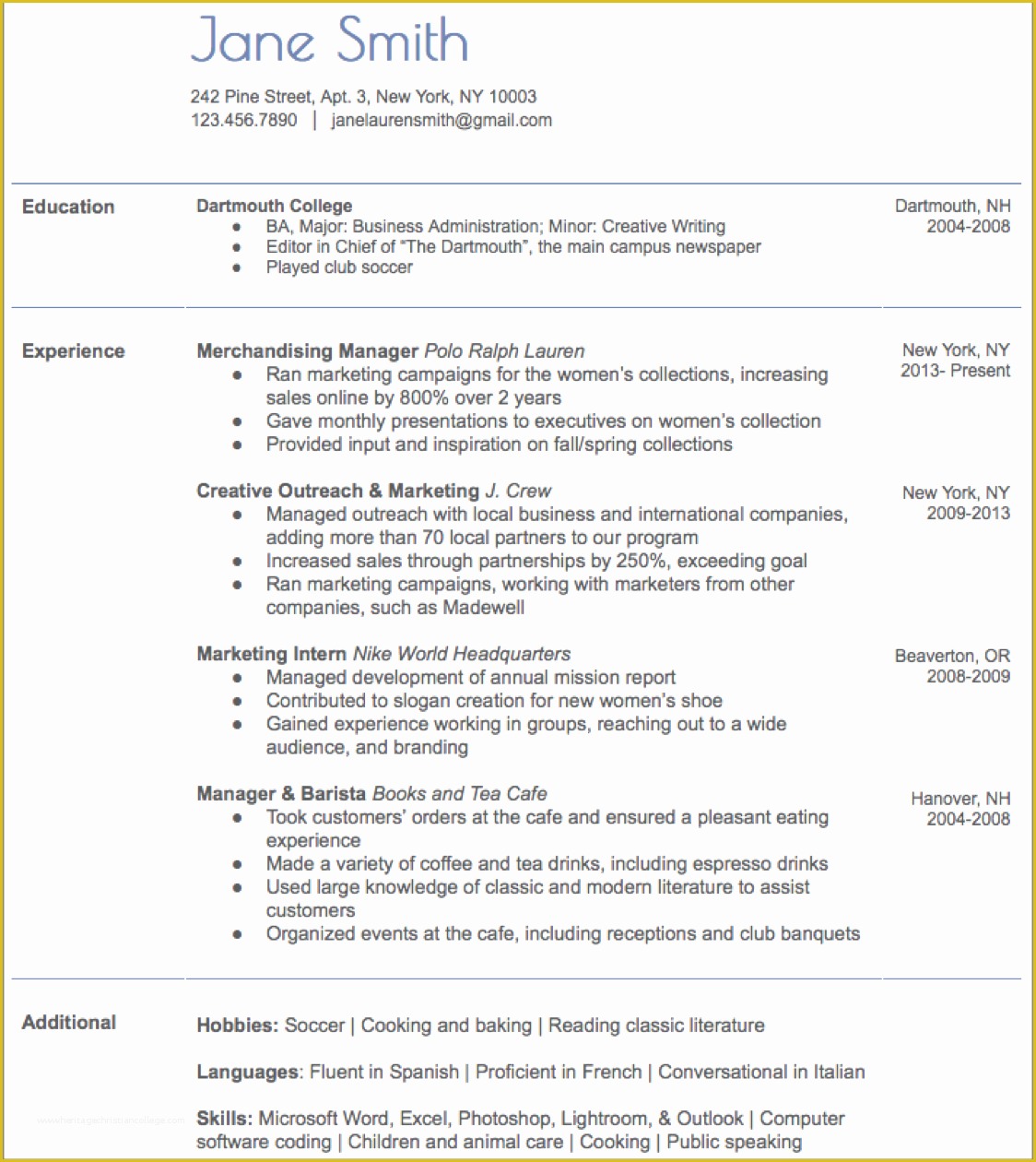 Resume Templates that are Actually Free Of 3 Actually Free Resume Templates Localwise