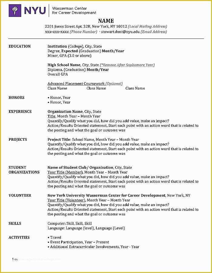 Resume Templates that are Actually Free Of Really Free Resume Skill Resume Examples Resume Best