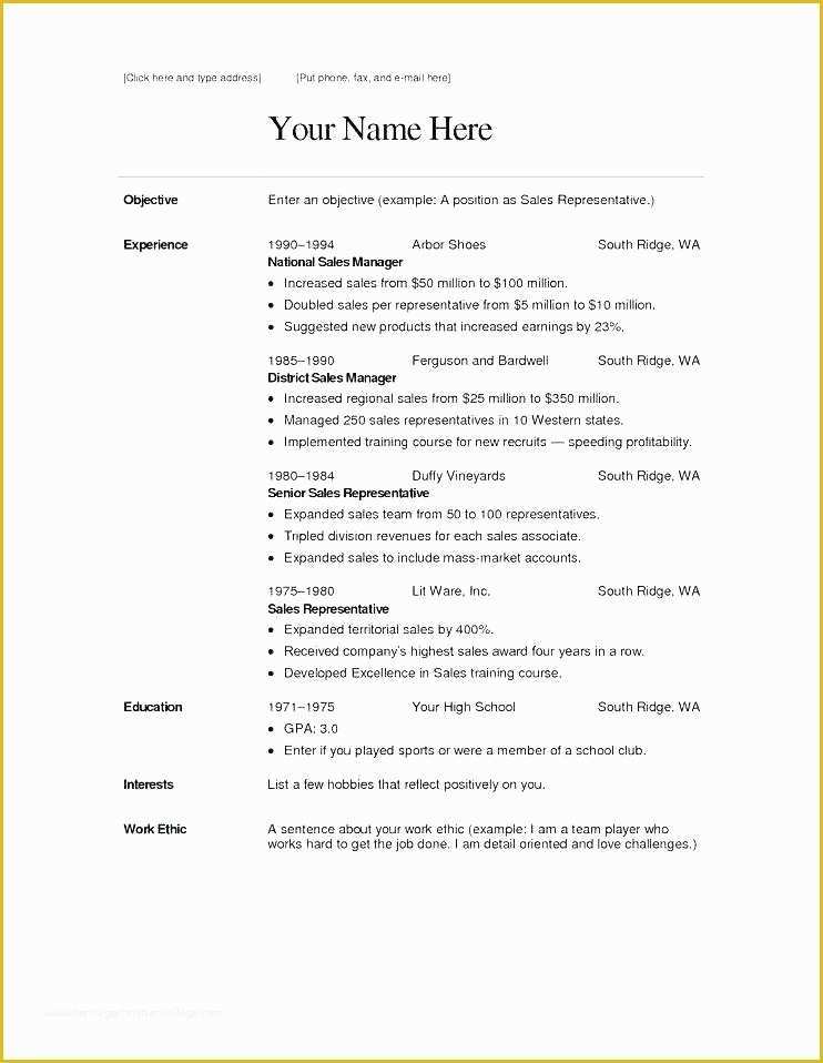 Resume Templates that are Actually Free Of Really Free Resume Templates Pletely Free Resume