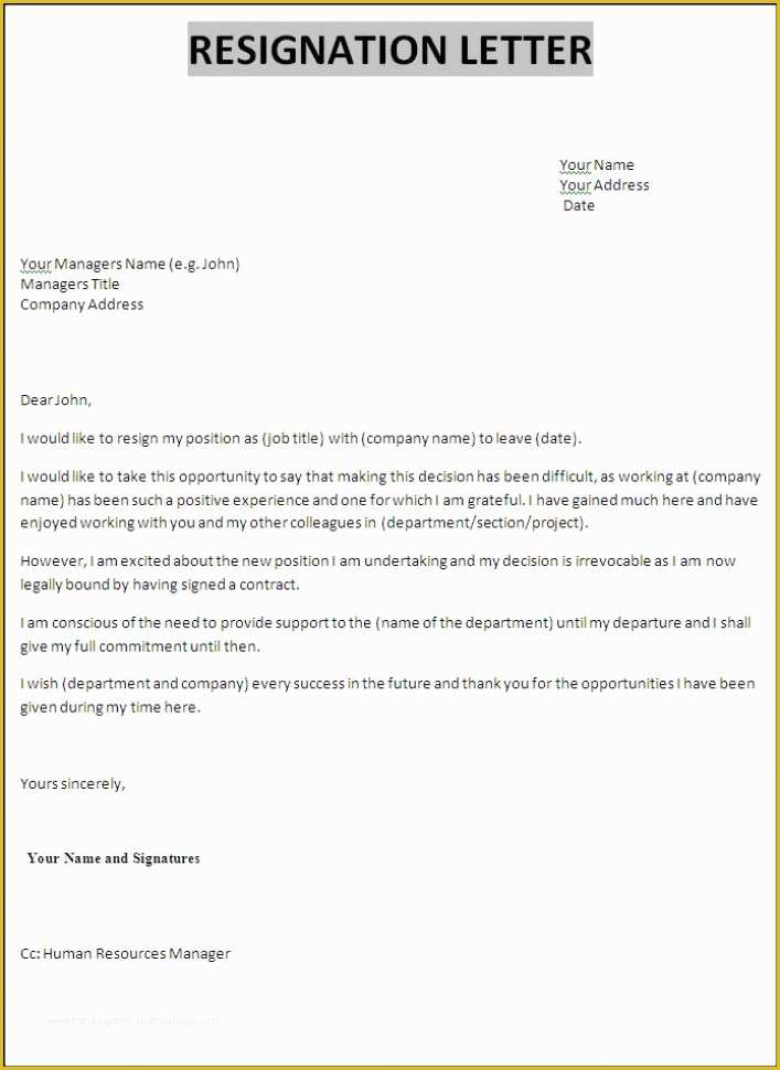 Retirement Resignation Letter Template Free Of Best S Of Resignation Letter Free Download