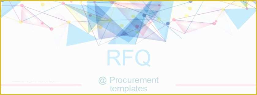 Rfq Template Free Of Rfq Template Procurement Templates