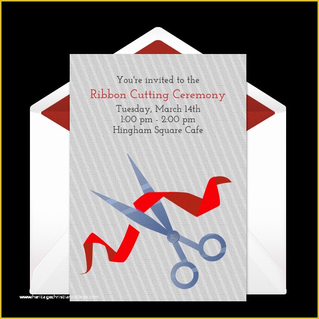 Ribbon Cutting Ceremony Invitation Template Free Of Ribbon Cutting Invitation Template 8 Opening Invitation