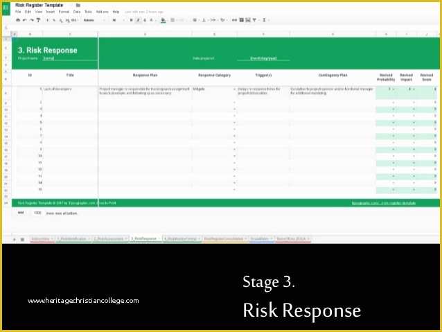 Risk Register Template Excel Free Download Of Risk Register Template for Excel Google Sheets and