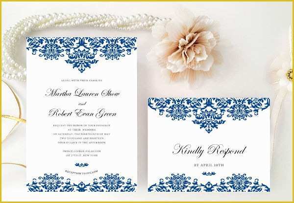 Royal Wedding Invitation Template Free