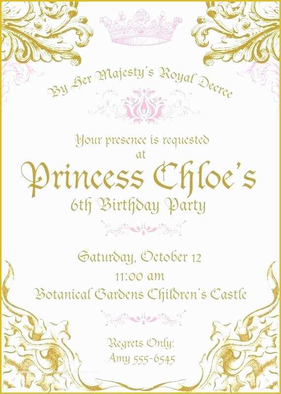 Royal Wedding Invitation Template Free Of Baby Shower Royal Prince Invitations Little Invitation