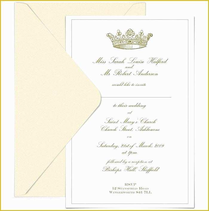 56 Royal Wedding Invitation Template Free