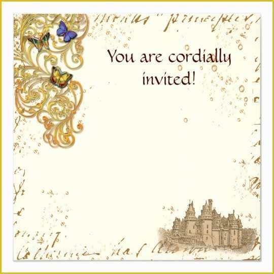 Royal Wedding Invitation Template Free Of Me Val Storybook Castle Royal Invitation Card