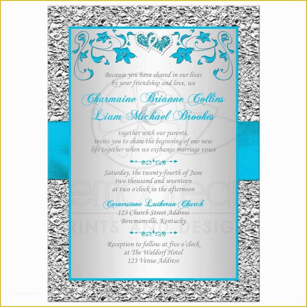 Royal Wedding Invitation Template Free Of Royal Blue Wedding Invitation Templates Free Instagramfr