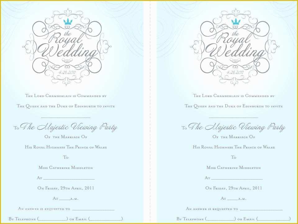 Royal Wedding Invitation Template Free Of Royal Wedding Invitation Template Yourweek 0427c4eca25e