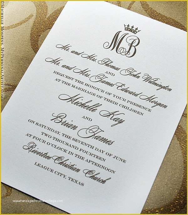 Royal Wedding Invitation Template Free Of Wedding Invitation Templates Royal Wedding Invitation