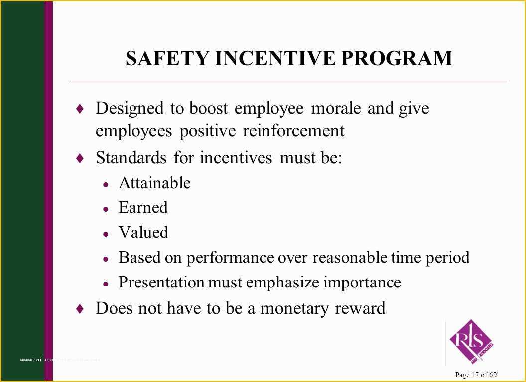 Safety Incentive Program Template Free Of Transit System Safety Program Workshop Ppt Video Online