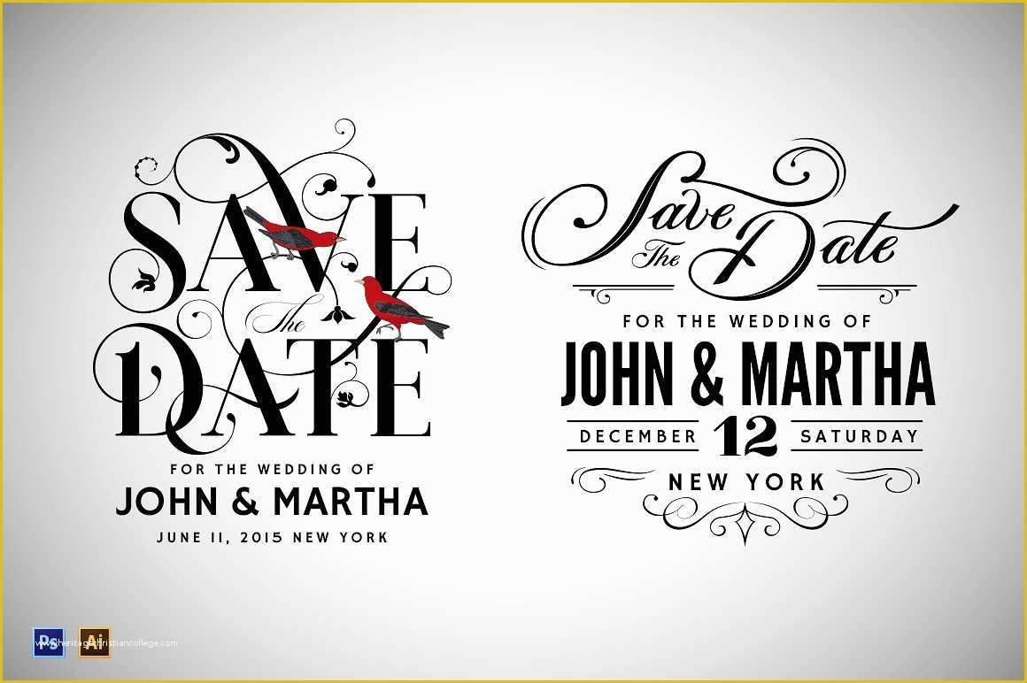 Save the Date Invitation Templates Free Of 3 Vintage Save the Date Designs Invitation Templates