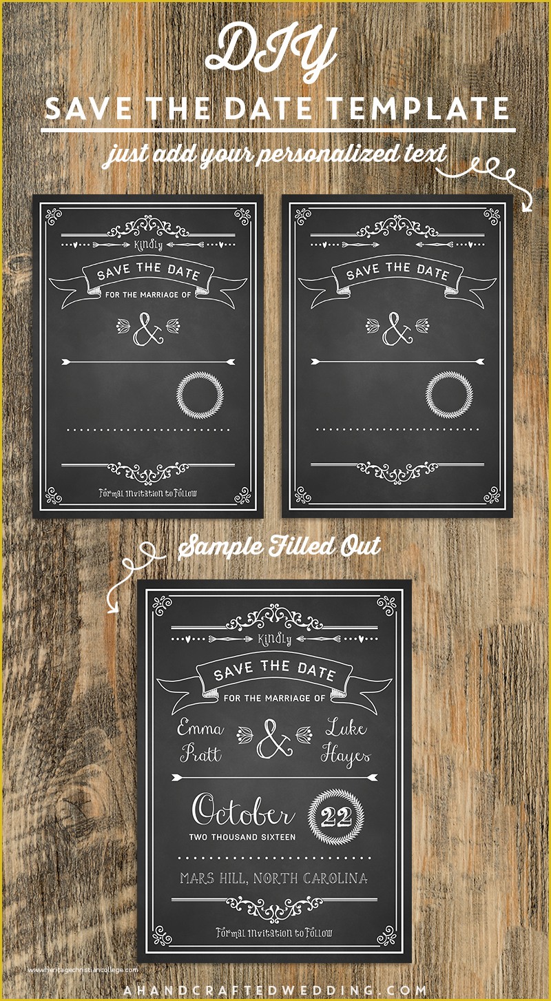 Save the Date Invitation Templates Free Of 7 Best Of Diy Save the Date Template Halloween