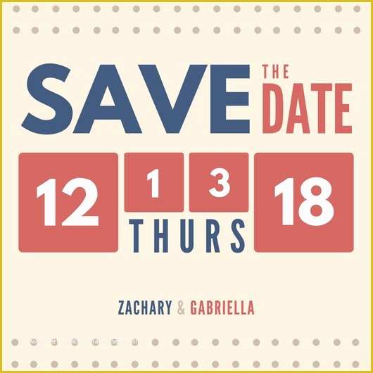 Save the Date Invitation Templates Free Of Customize 4 982 Save the Date Invitation Templates Online