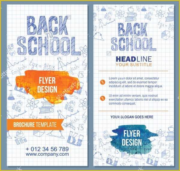 School Photo Templates Free Of 27 School Flyer Template Free Psd Ai Vector Eps