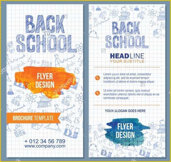 School Flyer Template Free Download