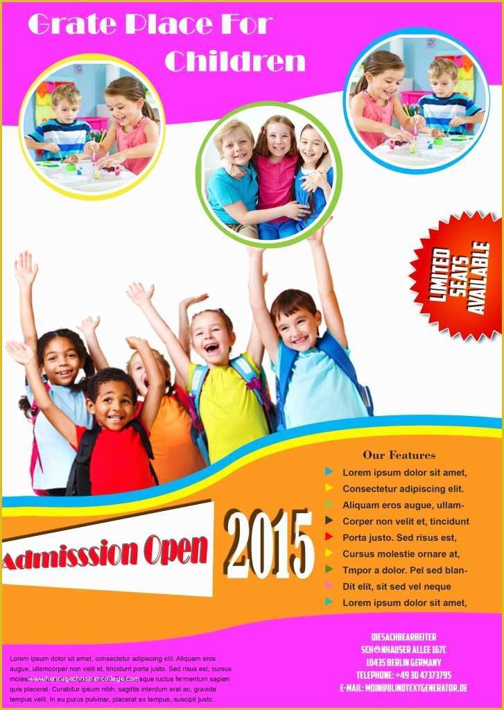 School Photo Templates Free Of Best Free School Flyer Templates to Light Up Your Academic