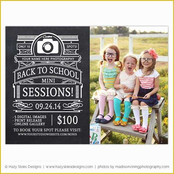 School Photo Templates Free Of Mini Session Template