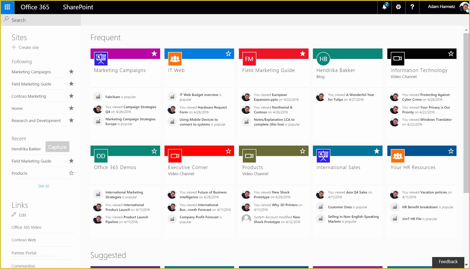 Sharepoint Templates Free Of Microsoft Announces New Point Home Page and Modern