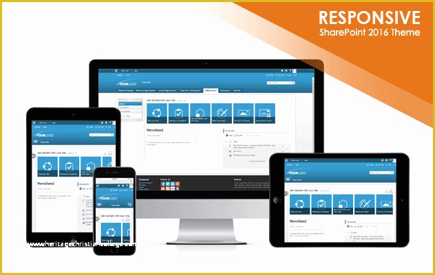 Sharepoint Templates Free Of Shades Of Monotone 2016 Point 2016 Responsive theme
