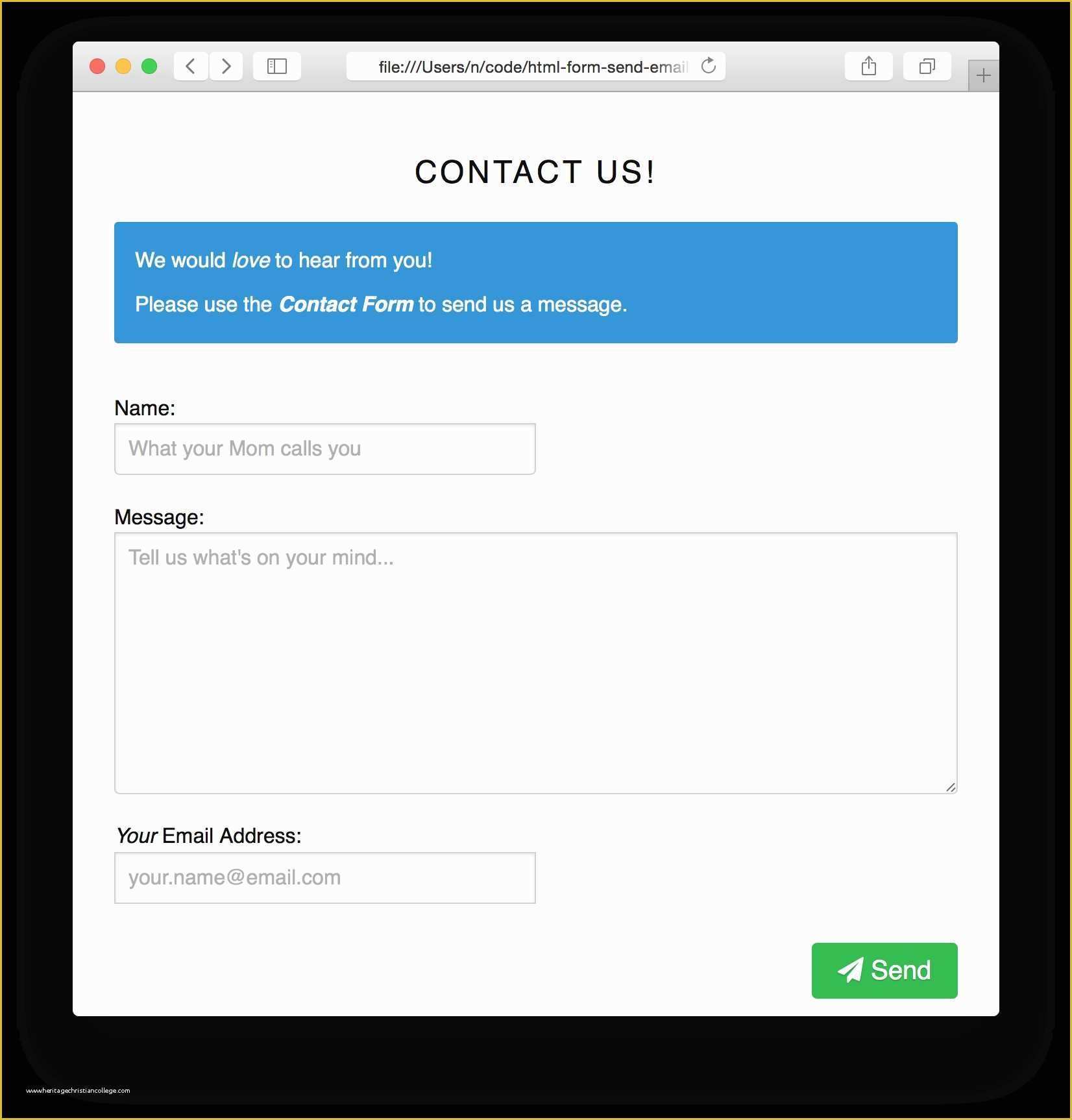 Simple Email Template HTML Free Of Awesome Simple HTML Email Template Github