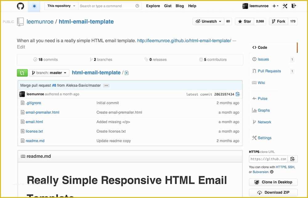 Simple Email Template HTML Free Of Really Simple Responsive HTML Email Template